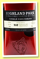 Highland Park 16 yo 2003/2019 (58.9%, OB for The Whisky Exchange, sherry butt, cask #1885, 585 bottles)