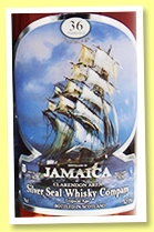 Jamaica 36 yo 1984/2020 (62.3%, Silver Seal, Clarendon area, cask #434043, 205 bottles) 