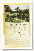 Linkwood 13 yo 2007/2020 (54.1%, Hidden Spirits, bourbon hogshead, cask #LK09720) Linkwood 13 yo 2007/2020 (54.1%, Hidden Spirits, bourbon hogshead, cask #LK09720)