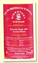 Mortlach 12 yo 2008/2020 (57.1%, Signatory Vintage for The Whisky Exchange, cask #800109, 1st fill bourbon barrel, 177 bottles) Mortlach 12 yo 2008/2020 (57.1%, Signatory Vintage for The Whisky Exchange, cask #800109, 1st fill bourbon barrel, 177 bottles)