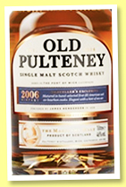 Old Pulteney 2006/2019 (46%, OB) Old Pulteney 2006/2019 (46%, OB)
