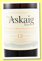 Port Askaig 12 yo ‘Autumn 2020 Edition’ (45.8%, Elixir Distillers, Refill bourbon and sherry butts, 9,000 bottles) Port Askaig 12 yo ‘Autumn 2020 Edition’ (45.8%, Elixir Distillers, Refill bourbon and sherry butts, 9,000 bottles)