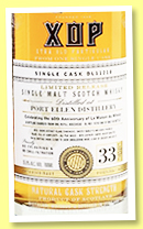 Port Ellen 33 yo 1982/2016 (55.6%, Douglas Laing,  Xtra Old Particular, refill hogshead, cask #DL 11210, 60 bottles)
