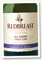 Redbreast 17 yo 2001 ‘All Sherry’ (59.5%, OB, for LMDW, Irish pure pot still, sherry butt, cask #26494, 636 bottles) Redbreast 17 yo 2001 ‘All Sherry’ (59.5%, OB, for LMDW, Irish pure pot still, sherry butt, cask #26494, 636 bottles)