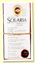 Royal Brackla 2011/2018 (68%, Whisky Illuminati ‘Solaria Series’, cask #900077, 1st fill sherry butt, 150 bottles) Royal Brackla 2011/2018 (68%, Whisky Illuminati ‘Solaria Series’, cask #900077, 1st fill sherry butt, 150 bottles)