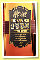 Uncle Nearest 1856 (50%, OB, USA, premium whiskey, 2020)