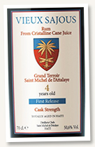Vieux Sajous 4 yo ‘First Release’ (50.6%, OB, for LMDW, Haiti, 2316 bottles, 2020)