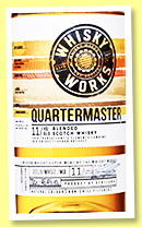 Whisky Works Quartermaster 11 yo (46.4%, OB, Whyte & Mackay, blended Scotch, 2134 bottles, 2020) 