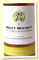 Allt-A-Bhainne 23 yo 1997/2020 (51.3%, Watt Whisky, bourbon hogshead, 241 bottles) Allt-A-Bhainne 23 yo 1997/2020 (51.3%, Watt Whisky, bourbon hogshead, 241 bottles)