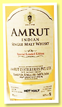 Amrut 6 yo 2012/2019 (60%, OB, for Hot Malt Taiwan, India, Rum cask, cask #3866, 132 bottles) Amrut 6 yo 2012/2019 (60%, OB, for Hot Malt Taiwan, India, Rum cask, cask #3866, 132 bottles)