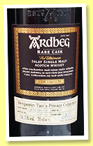 Ardbeg 22 yo 1998/2020 (56.5%, OB, Rare Cask for Benjamin Tan, second fill oloroso butt, cask #50, 500 bottles) Ardbeg 22 yo 1998/2020 (56.5%, OB, Rare Cask for Benjamin Tan, second fill oloroso butt, cask #50, 500 bottles)
