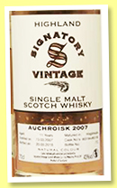 Auchroisk 11 yo 2007/2018 (43%, Signatory Vintage, hogsheads, casks #803194 – 803195) Auchroisk 11 yo 2007/2018 (43%, Signatory Vintage, hogsheads, casks #803194 – 803195)