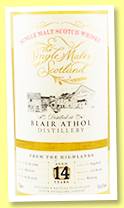 Blair Athol 14 yo 2006/2020 (54.6%, The Single Malts of Scotland, Elixir Distillers, hogshead, cask #8002620, 326 bottles) Blair Athol 14 yo 2006/2020 (54.6%, The Single Malts of Scotland, Elixir Distillers, hogshead, cask #8002620, 326 bottles)