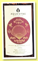 Blair Athol 21 yo 1996/2017 (47.8%, Aqua Vitae Whisky Selection, sherry butt, 300 bottles) Blair Athol 21 yo 1996/2017 (47.8%, Aqua Vitae Whisky Selection, sherry butt, 300 bottles)