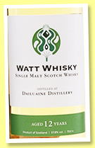 Dailuaine 12 yo 2008/2020 (57.8%, Watt Whisky, 312 bottles) Dailuaine 12 yo 2008/2020 (57.8%, Watt Whisky, 312 bottles)