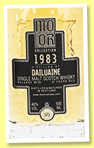Dailuaine 27 yo 1983/2010 (46%, Mo Or Collection, bourbon hogshead, cask #869, 407 bottles) Dailuaine 27 yo 1983/2010 (46%, Mo Or Collection, bourbon hogshead, cask #869, 407 bottles)