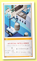 Girvan 30 yo 1989/2020 (51.8% The Whisky Exchange Whisky Show, Artificial Intelligence) 