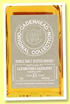 Glenrothes-Glenlivet 23 yo (46%, Cadenhead, Original Collection, bourbon and sherry, 2020) 