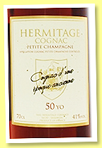 Hermitage 50 yo (44%, OB, cognac, Petite Champagne, +/2015)