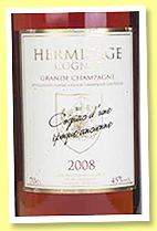Hermitage Chez Richon 2008 (45%, Cognac, Grande Champagne, +/-2020)