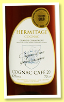 Hermitage 'Chez Richon Café 20' (42%, OB, +/-2020) Hermitage 'Chez Richon Café 20' (42%, OB, +/-2020)