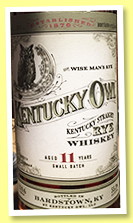 Kentucky Owl 11 yo 'Batch No. 1' (55.3%, OB, America, Straight Rye Whisky, 2017) Kentucky Owl 11 yo 'Batch No. 1' (55.3%, OB, America, Straight Rye Whisky, 2017)
