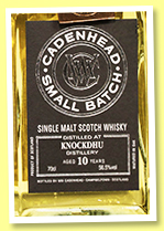 Knockdhu 10 yo 2006/2017 (56.5%, Cadenhead, Small Batch) Knockdhu 10 yo 2006/2017 (56.5%, Cadenhead, Small Batch)