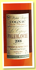 Michel Forgeron 2008 'Folle Blanche' (47%, OB, Grande Champagne, +/-2019)