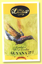 Uitvlugt 27 yo 1993/2020 (50.1%, The Duchess, Guyana, cask #5, 189 bottles) Uitvlugt 27 yo 1993/2020 (50.1%, The Duchess, Guyana, cask #5, 189 bottles)