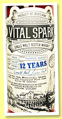 Vital Spark 12 yo 'Batch 002' (50.2%, Meadowside Blending, 1280 bottles, +/-2020) 