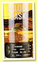 Allt-Â-Bhainne 24 yo 1995/2020 (57.9%, Golden Cask, cask # CM264, 202 bottles)