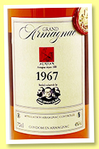Aurian 1967/2021 (49%, Wu Dram Clan, armagnac, 144 bottles)