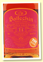 Ballechin 14 yo 2005/2020 (58.8%, OB for The Whisky Exchange, cask #158, 2nd fill sherry hogshead, 296 bottles)