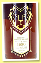 Blended Scotch Whisky 38 yo 1980 (48.6%, C. Dully Selection, sherry hogshead, cask #23, 230 bottles)