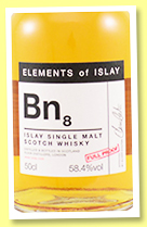 Bn8 2013-2015/2020 (58.4%, Elixir Distillers, Elements of Islay, bourbon and sherry, 1896 bottles)
