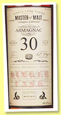 Château de Lacaze 30 yo 1982/2012 (40.4%, Master of Malt, bas-armagnac) 