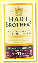 Dalmore 11 yo 2007/2018 (55.1%, Hart Bros., 'First Port Pipe Filled') 