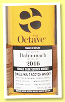 Dalmunach 4 yo 2016/2020 (52.5%, Duncan Taylor, The Octave, cask # 10828343, 84 bottles)