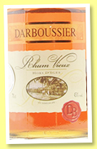 Darboussier 'Rhum Vieux Hors d'Âges" (45%, OB, Guadeloupe, +/-2020)