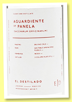 El Destilado de Panela (43.15%, OB, Mexico, +/-2020)