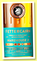 Fettercairn 2010/2021 'Warehouse 2 Batch No.001' (49.7%, OB)