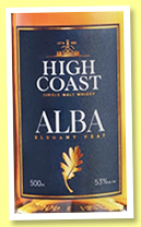 High Coast 'Alba' (53%, OB, Sweden, 2021)