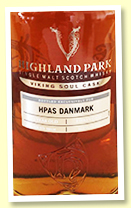 Highland Park 12 1/2 yo 'Viking Soul Cask' (56.5%, OB for HPAS Denmark, cask #500130, firkin, 57 bottles)