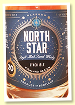 Lynch Isle 20 yo 2000/2020 (53.3%, North Star, sherry butt & Portuguese brandy butt finish, 693 bottles)