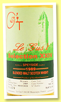 Speyside Blended Malt 30 yo 1989/2020 (56.8%, Le Gus't, blended malt, fino butt, cask #1852, 535 bottles) Speyside Blended Malt 30 yo 1989/2020 (56.8%, Le Gus't, blended malt, fino butt, cask #1852, 535 bottles)