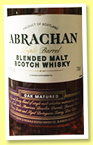 Abrachan 4 yo 'Triple Barrel' (42%, LIDL, Clydesdale Scotch Whisky Co., blended malt, +/-2020) Abrachan 4 yo 'Triple Barrel' (42%, LIDL, Clydesdale Scotch Whisky Co., blended malt, +/-2020)