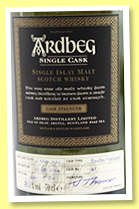 Ardbeg 1973/2004 (49.3%, OB, bourbon hogshead, cask #1143, 216 bottles) Ardbeg 1973/2004 (49.3%, OB, bourbon hogshead, cask #1143, 216 bottles)