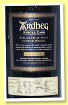 Ardbeg 1974/2005 (52.1%, OB, for Oddbins, bourbon, cask #2752, 133 bottles) Ardbeg 1974/2005 (52.1%, OB, for Oddbins, bourbon, cask #2752, 133 bottles)