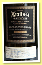Ardbeg 1975/2006 (40.9%, OB, bourbon, cask #4699, 121 bottles) Ardbeg 1975/2006 (40.9%, OB, bourbon, cask #4699, 121 bottles)