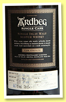 Ardbeg 1975/2005 (44.7%, OB for Islay Festival 2005, fino, cask #4719, 188 bottles) Ardbeg 1975/2005 (44.7%, OB for Islay Festival 2005, fino, cask #4719, 188 bottles)
